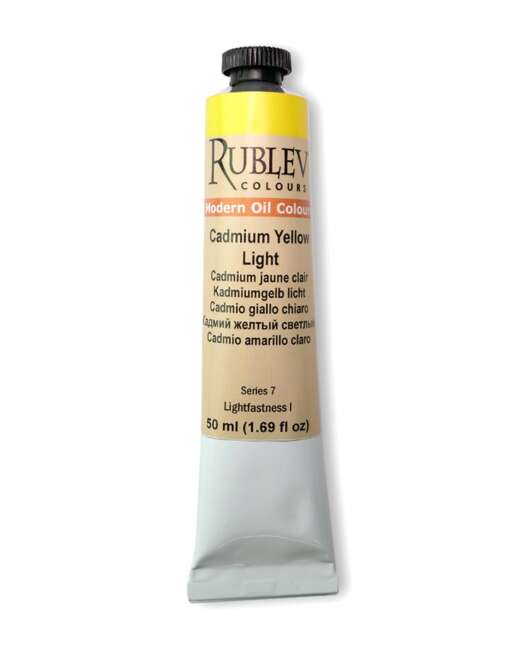 Rublev Colours Cadmium Yellow Light Oil Paint
