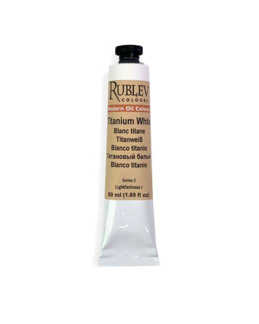 Rublev Colours Titanium White Artist Oil (50ml)