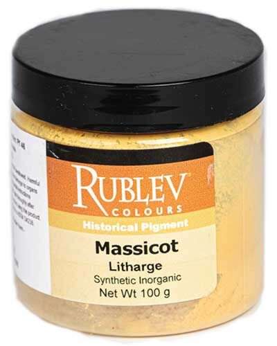 Natural Pigments Litharge (Massicot) Pigment 