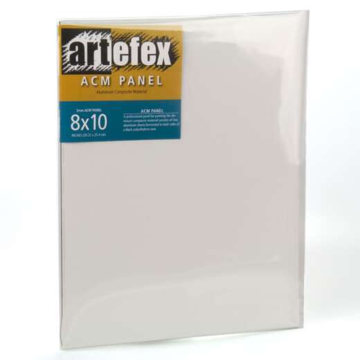 Lead White Oil-Primed ACM Panel