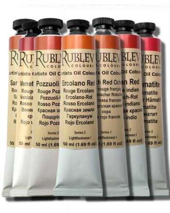 Rublev Colours Red Earth Colors Artists Oils