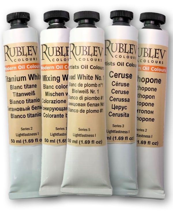 Lead White Artist Oils to Choose
